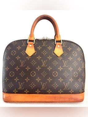 LOUIS VUITTON Alma PM Monogram Bag Clean Interior EUC